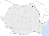 Localización de Botoșani