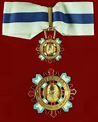 Jewel and star of a Grand Officer