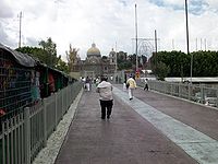 Calzada de guadalupe puente papal sur-norte.jpg
