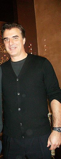 Chris Noth en febrero de 2008