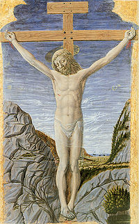 Crucifixión Galería Nacional de la Marche, Urbino.