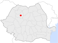 Localización de Cluj-Napoca