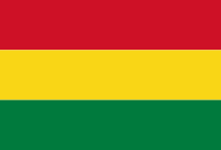 Bandera de {{{Artículo}}}Bolivia