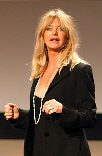 Goldie Hawn el 28 de febrero de 2008.