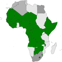 H1N1 Africa Map by confirmed deaths.svg