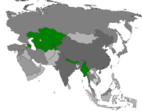 H1N1 Asia map by confirmed deaths.svg