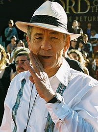 Ian McKellen durante el estreno de El retorno del Rey en Wellington (Nueva Zelanda), el 1 de diciembre de 2003.