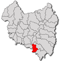 Localización de Întorsura Buzăului