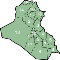 Provincias de Irak