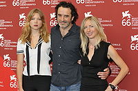 Jessica Hausner (derecha) en el Festival de Cannes