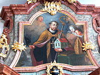 Kájov - Marienkapelle 11 Leonhardsaltar St.Wolfgang.jpg