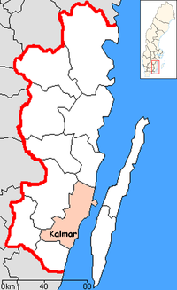 Kalmar Municipality in Kalmar County.png