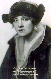 Laurette Taylor in Happiness en 1914