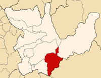 Location of the province Pachitea in Huánuco.png