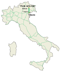 Mappa autostrada A27 Italia.svg