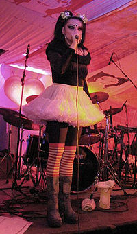 Nina Hagen en concierto el año 2003