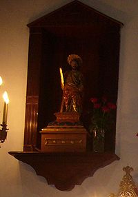 San Andrés Apóstol en su retablo (Tenerife).JPG
