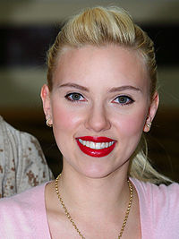 Scarlett Johansson en enero de 2008.