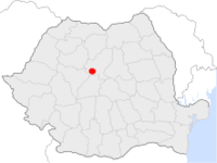 Localización de Târnăveni
