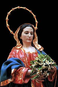 Imagen Virgen del Azahar