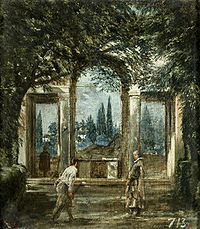 Vista del jardín de Villa Medici en Roma.jpg
