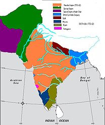 Ubicación de Imperio Maratha