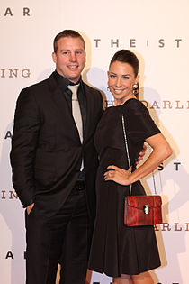 Kate y su esposo Stuart en octubre del 2011.