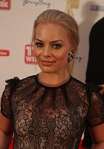 Margot durante la entrega de los premios TV Week Logie en el 2011.
