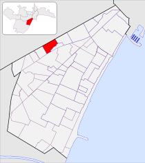 Nuevo San Andrés 1 locator map.svg