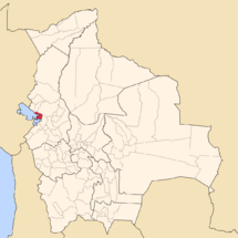 Ubicación de Provincia de Omasuyos