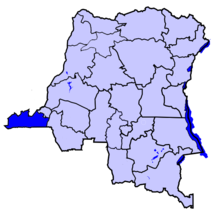 Ubicación de Kongo Central