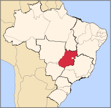 Ubicación de Goiás