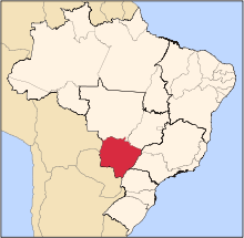Ubicación de Mato Grosso do Sul