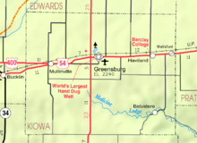 Map of Kiowa Co, Ks, USA.png