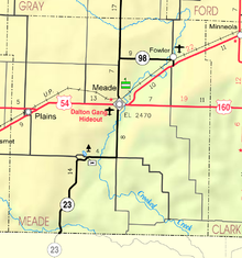Map of Meade Co, Ks, USA.png