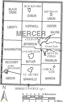 Map of Mercer County Ohio With Municipal and Township Labels.PNG