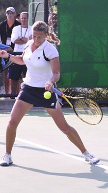 At the 2007 Australian Open.