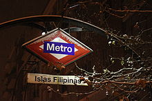Metro de Madrid - Islas Filipinas 01.jpg