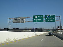 Ohio State Route 711 at its terminus with I-80 and OH 11.jpg