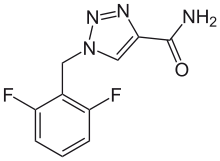 Rufinamida chemical structure