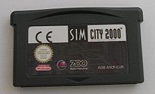 Simcity2000 advance cartridge by zeartul.jpg
