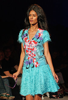 Jaslene Gonzalez at Mercedes-Benz Fashion Week.jpg