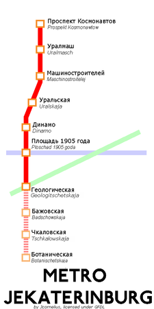 Jekaterinburg Metro Map.png