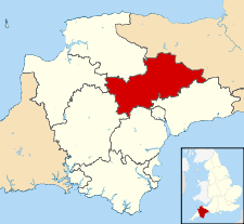 Mid Devon UK locator map.svg