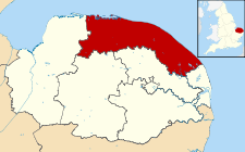 North Norfolk UK locator map.svg