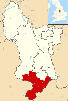 South Derbyshire UK locator map.svg