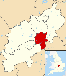 Wellingborough UK locator map.svg