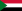 Bandera de Sudán.