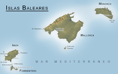Localización de Mallorca
