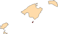 Localización del Archipiélago de Cabrera